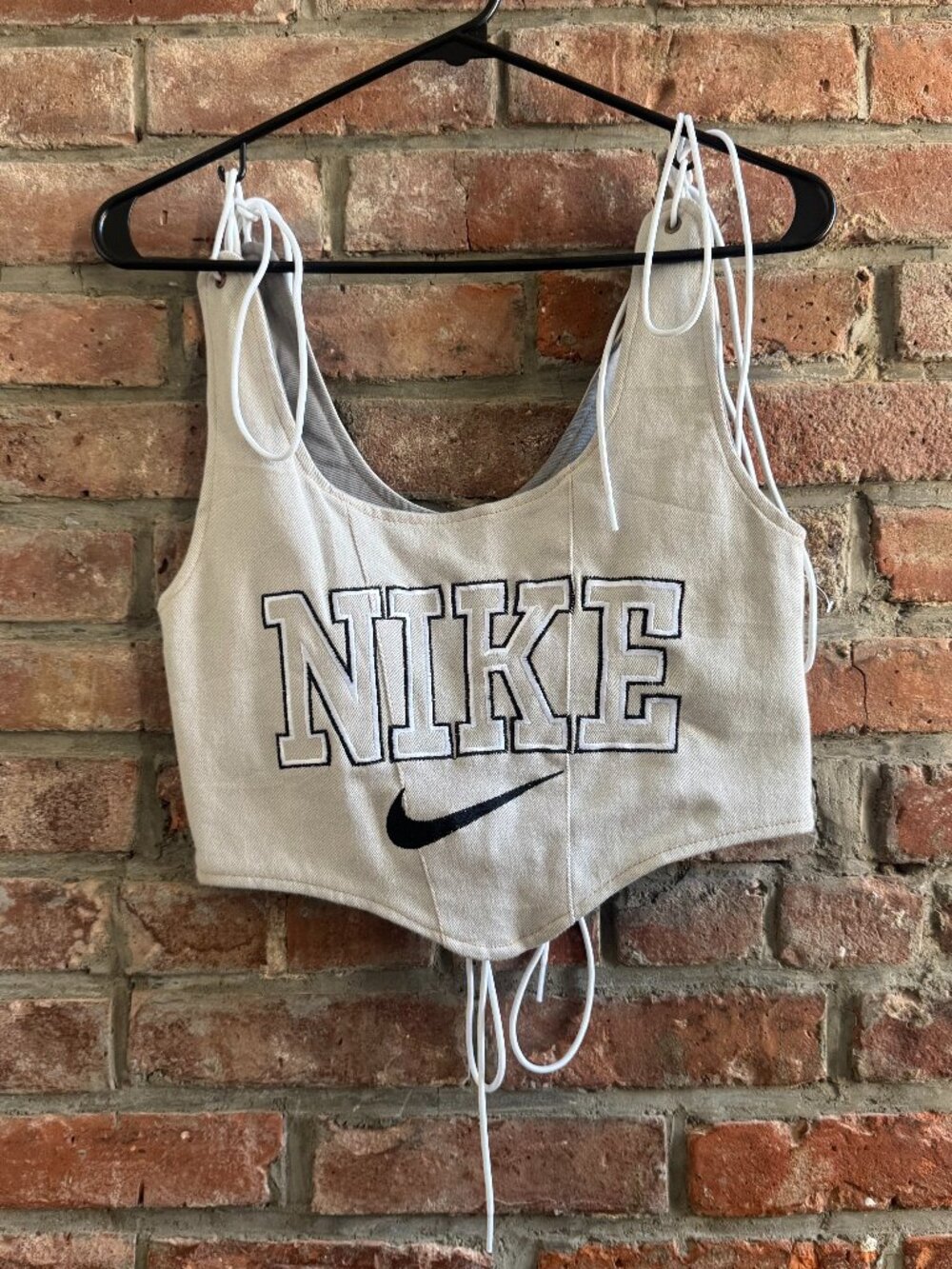 Upcycled Nike Corset